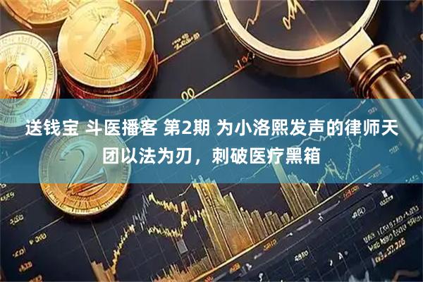 送钱宝 斗医播客 第2期 为小洛熙发声的律师天团以法为刃，刺破医疗黑箱